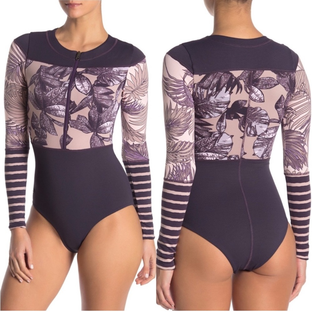 Maaji reversible long sleeve surf one piece